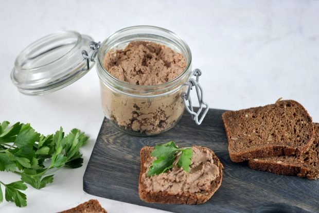 Chum liver pate at home