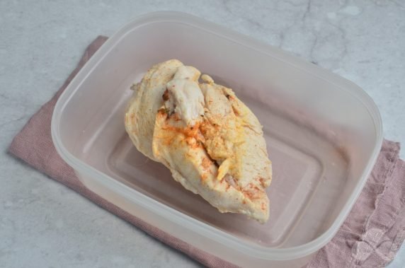 Chicken fillet Pate with vegetables: photo of recipe preparation, step 1 Chicken fillet Pate with vegetables: photo of recipe preparation, step 1
