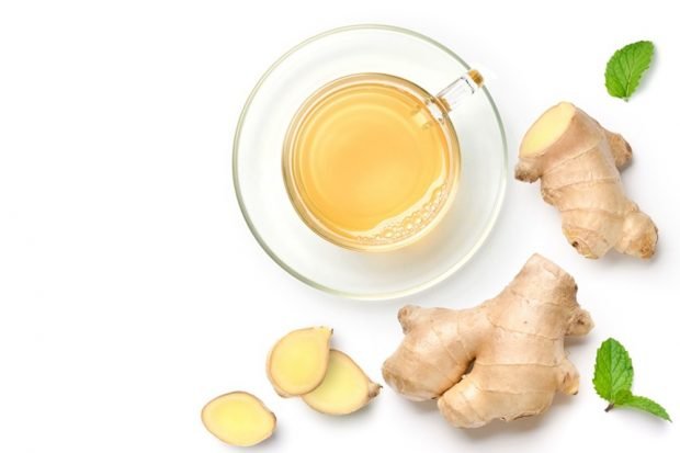 Ginger root tea is a simple and delicious recipe for cooking step by step