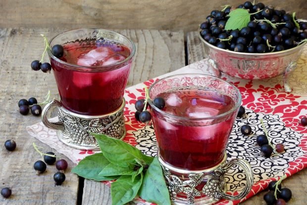 Currant compote with mint – a simple and delicious recipe, how to cook step by step