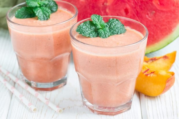 Watermelon smoothie with ice cream – a simple and delicious recipe, how to cook step by step