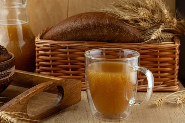 Apple kvass at home without yeast – a simple and delicious recipe, how to cook step by step