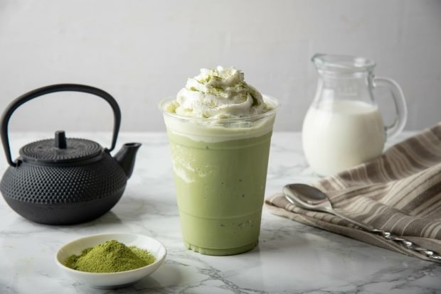 Matcha frappe is a simple and delicious recipe, how to cook step by step