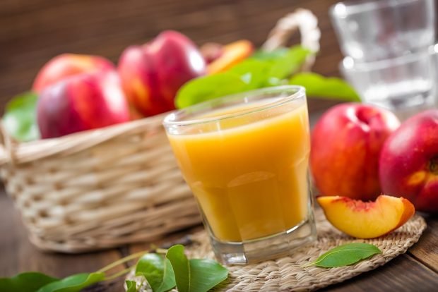 Peach juice is a simple and delicious recipe, how to cook step by step