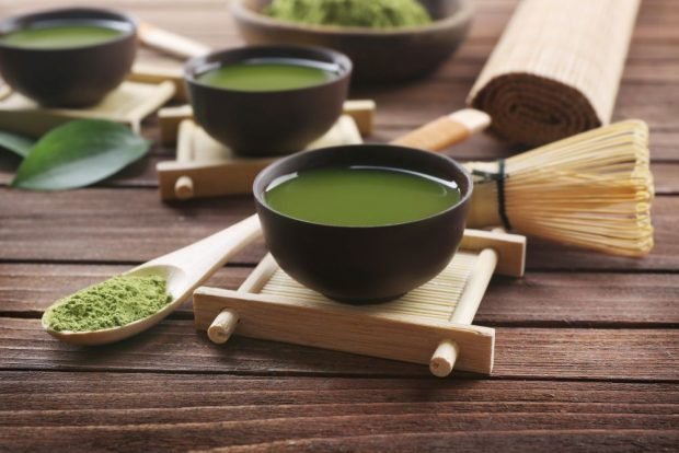 Matcha tea is a simple and delicious recipe how to cook step by step