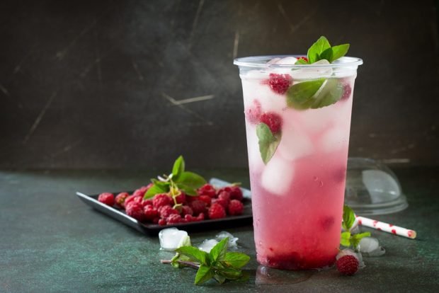 Raspberry-basil lemonade is a simple and delicious recipe for cooking step by step