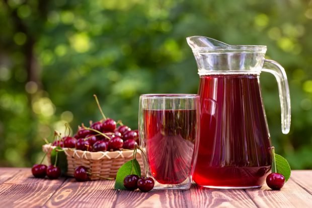 Cherry juice – a simple and delicious recipe, how to cook step by step