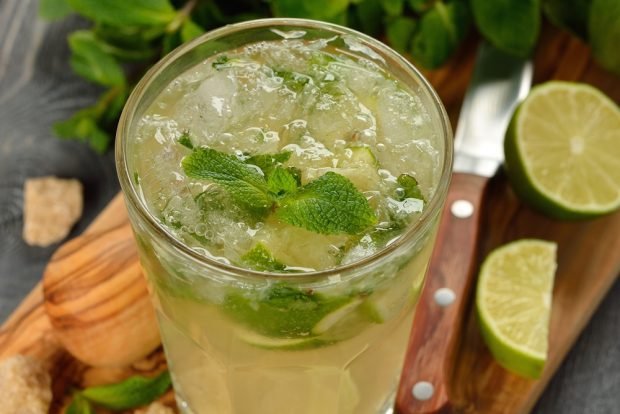 Mojito with mint – a simple and delicious recipe, how to cook step by step