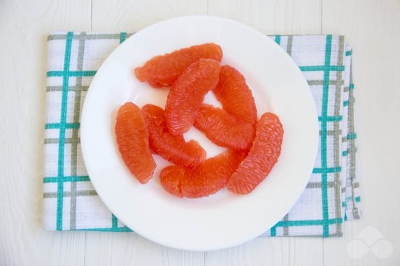 Pumpkin smoothie with grapefruit: photo of recipe preparation, step 1 Pumpkin smoothie with grapefruit: photo of recipe preparation, step 1