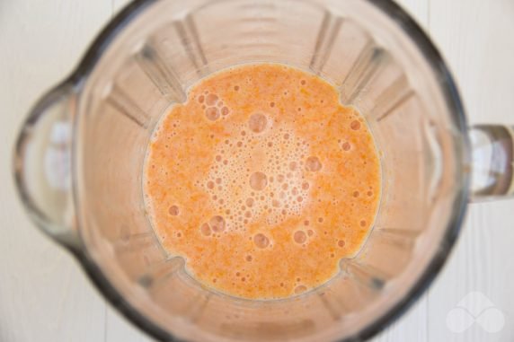 Pumpkin smoothie with grapefruit: photo of recipe preparation, step 3 Pumpkin smoothie with grapefruit: photo of recipe preparation, step 3