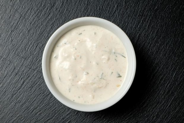 White shawarma sauce is a simple and delicious recipe how to cook step by step