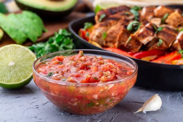 Salsa sauce is a simple and delicious recipe, how to cook step by step