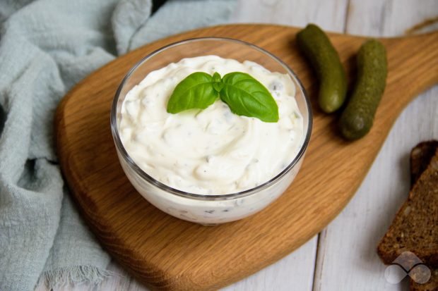 Tartare sauce with capers and pickles – a simple and delicious recipe with photos (step by step)