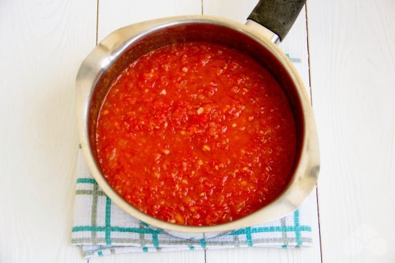 Ketchup with apples and onions: photo of recipe preparation, step 4