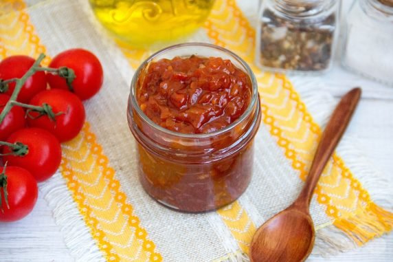 Barbecue sauce with smoked paprika: photo of recipe preparation, step 5