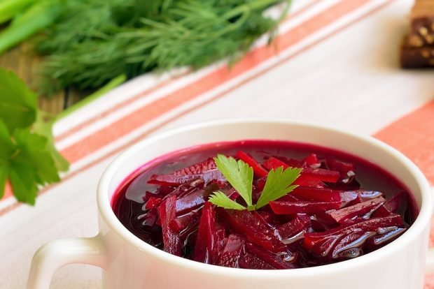 Ukrainian borscht without frying – a simple and delicious recipe, how to cook step by step