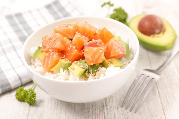 Poke with avocado – a simple and delicious recipe, how to cook step by step