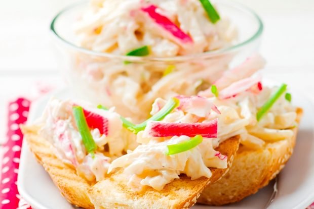 The perfect crab salad for a buffet – a simple and delicious recipe, how to cook step by step