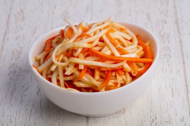 Korean carrot with daikon is a simple and delicious recipe, how to cook step by step