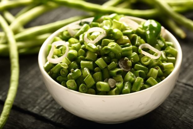 Salad with green peas and string beans – a simple and delicious recipe, how to cook step by step