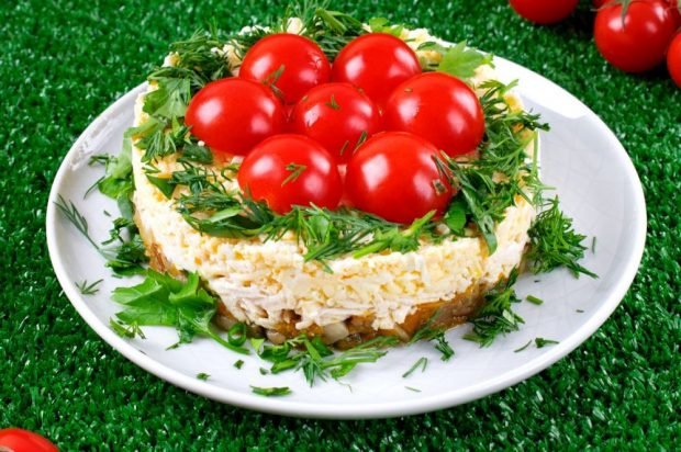 Layered Tomato salad