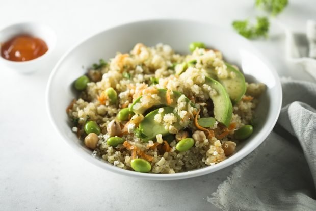 Salad with quinoa and beans – a simple and delicious recipe, how to cook step by step