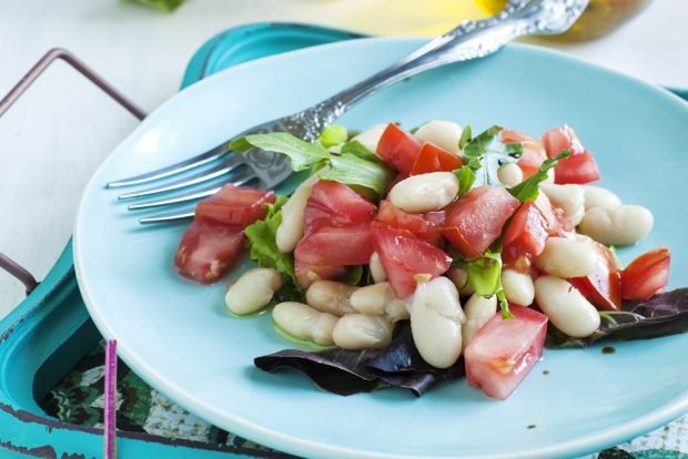 Italian salad with beans is a simple and delicious recipe, how to cook step by step