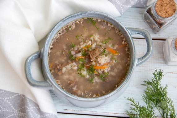 Georgian kharcho soup: photo of recipe preparation, step 8