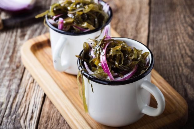 Seaweed and pickled onion salad is a simple and delicious recipe, how to cook step by step