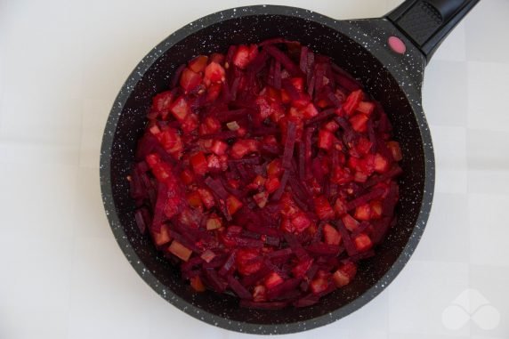 Ukrainian borscht: photo of recipe preparation, step 7