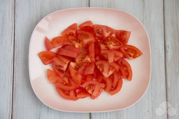 Vegetable stew without potatoes: photo of recipe preparation, step 3