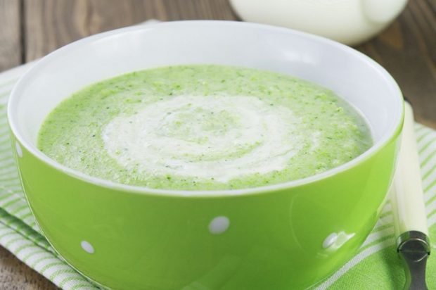 Milk cream soup with broccoli - a simple and delicious recipe, how to cook step by step