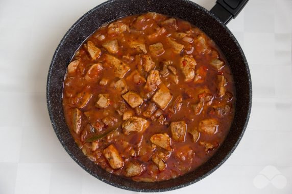 Turkey Chahohbili: photo of recipe preparation, step 6