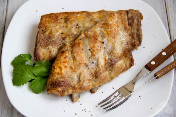 Simple pork ribs in the oven – a simple and delicious recipe with photos (step-by-step)