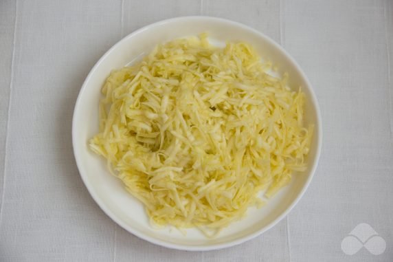 Zucchini casserole: photo of recipe preparation, step 1