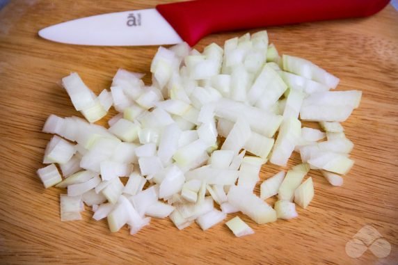 Cutlets with semolina: photo of recipe preparation, step 1