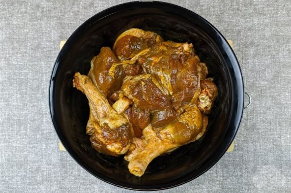 Duck slices baked in the oven: photo of recipe preparation, step 6