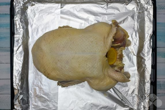 Soft and juicy duck in the oven: photo of recipe preparation, step 4