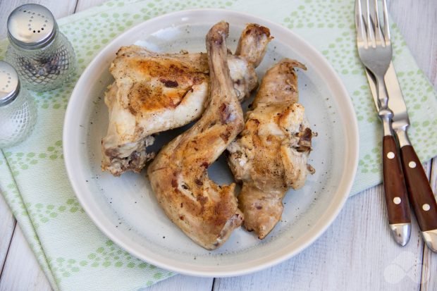 Fried rabbit in a frying pan – a simple and delicious recipe with photos (step by step)