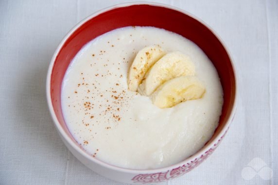 Semolina porridge with milk: photo of recipe preparation, step 5