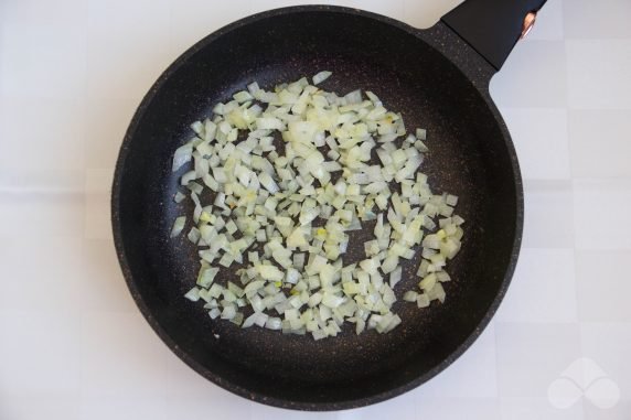 Rice casserole with minced meat: photo of recipe preparation, step 1