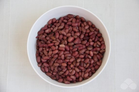 Vegetable stew with beans: photo of recipe preparation, step 1