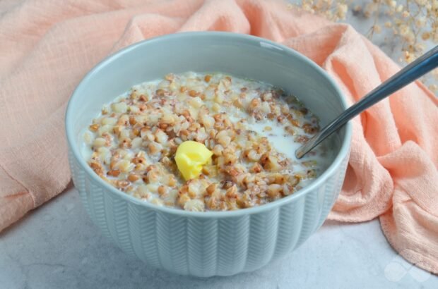 Buckwheat porridge with milk – a simple and delicious recipe with photos (step by step)