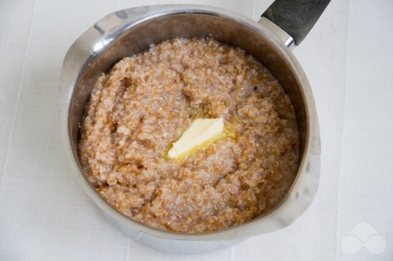 Wheat porridge: photo of recipe preparation, step 3