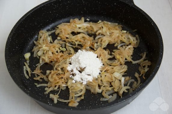 Beef stroganoff : photo of recipe preparation, step 4