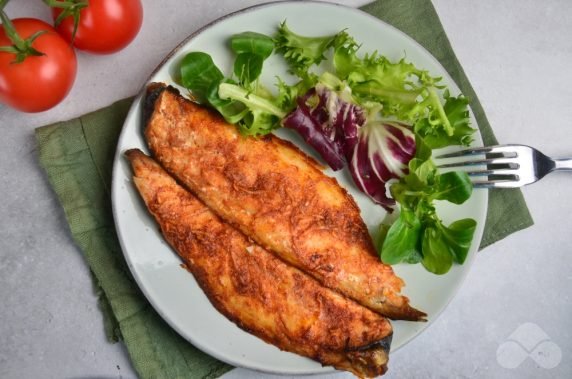 Mackerel fillet baked with garlic and paprika : photo of recipe preparation, step 4