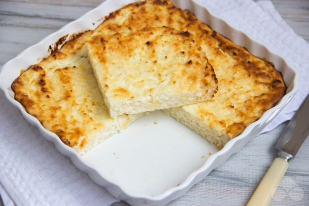 Cottage cheese casserole with rice – a simple and delicious recipe with photos (step by step)