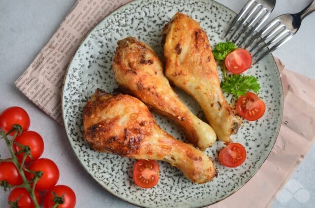 Chicken drumsticks in an air fryer – a simple and delicious recipe with photos (step by step)