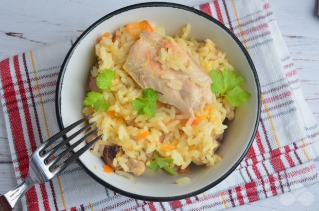 Homemade chicken pilaf – a simple and delicious recipe with photos (step-by-step)