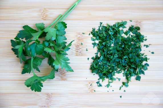 Fried meatballs in breadcrumbs: photo of recipe preparation, step 1